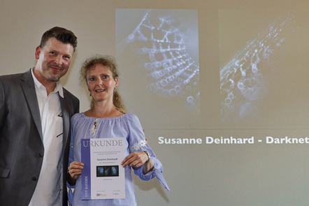 Urkunde für Susanne Deinhard