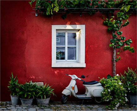 Kronthaler Ingrid - BSW Fotogruppe Würzburg - Das Rote Haus x - Annahme