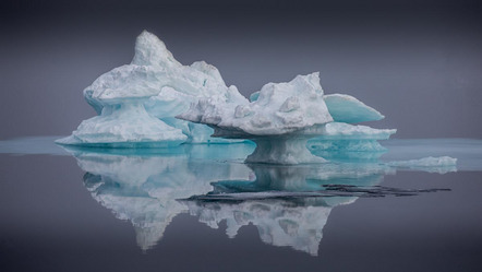 Bader Sibylle - VHS Fotogruppe Dillingen -  artic ice sculpture 1 - Medaille