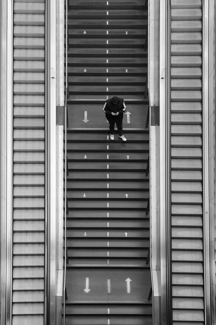 Just Günther - Fotofreunde Wiggensbach - Escalator - Annahme