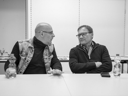 v.l. Frank Hausdörfer und Steffen Ebert