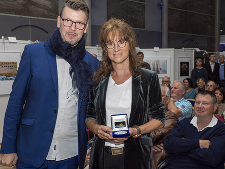 Medaillengewinnerin Claudia Wilhelm