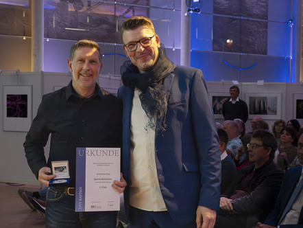 Medaillengewinner und 3. Platz der Autorenwertung Bernd Reinthaler