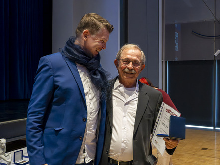 Treuemedaille für Georg Birner - 50jährige Mitgliedschaft dng