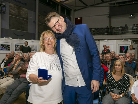 Medaillengewinnerin Sibylle Bader