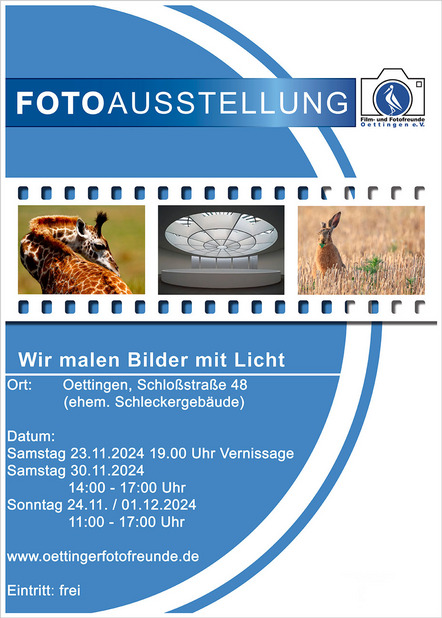 Wir malen mit Licht - Film- und Fotofreunde Oettingen