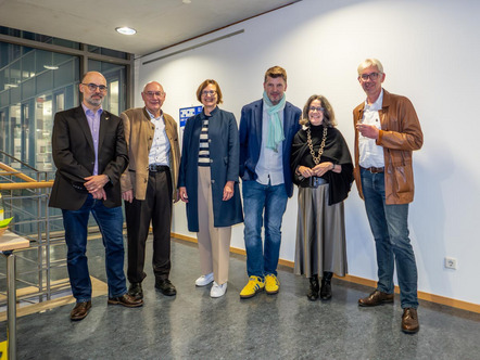 v.l. Philipp Hayer, Ernst Hillisch, Claudia Huber, Alexander Gohlke, Eva Ehrensberger, Christof Schmidl