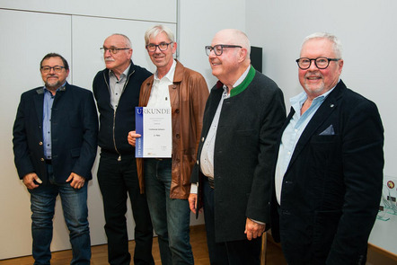 2. Platz für Fotofreunde Scheyern - 2.v.r. Bayerischer Fotomeister Helge Oppermann