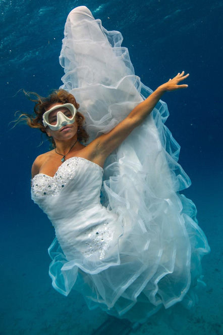 Peks Sven - Fotokreis Schwanfeld - Hochzeit unter Wasser - Annahme