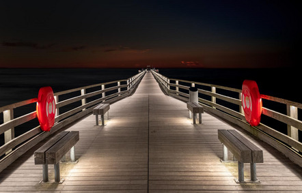 Gerhard Syha - Fotoclub Arzberg - Seebrücke - Annahme